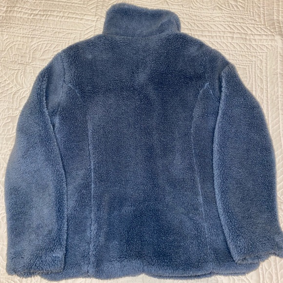 Debby Collection light blue fluffy jacket - Picture 3 of 3